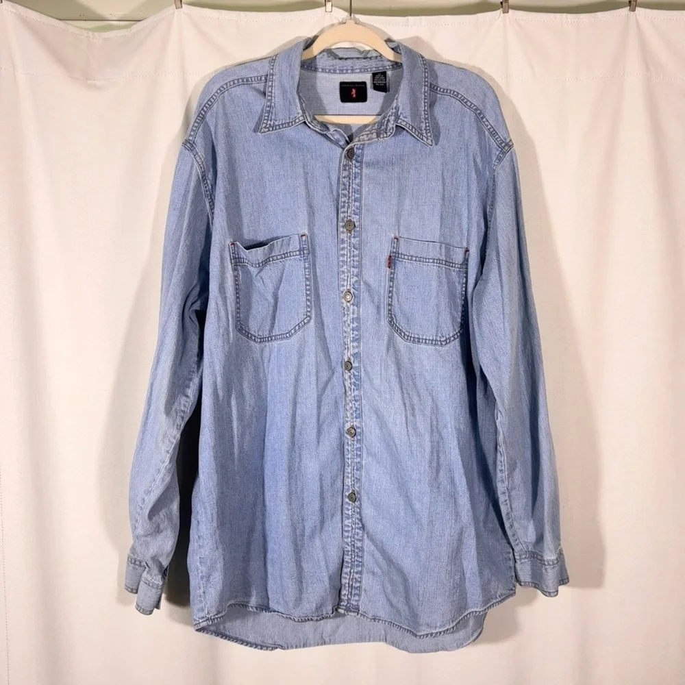 Levi’s Red Tab Denim Button Up Shirt